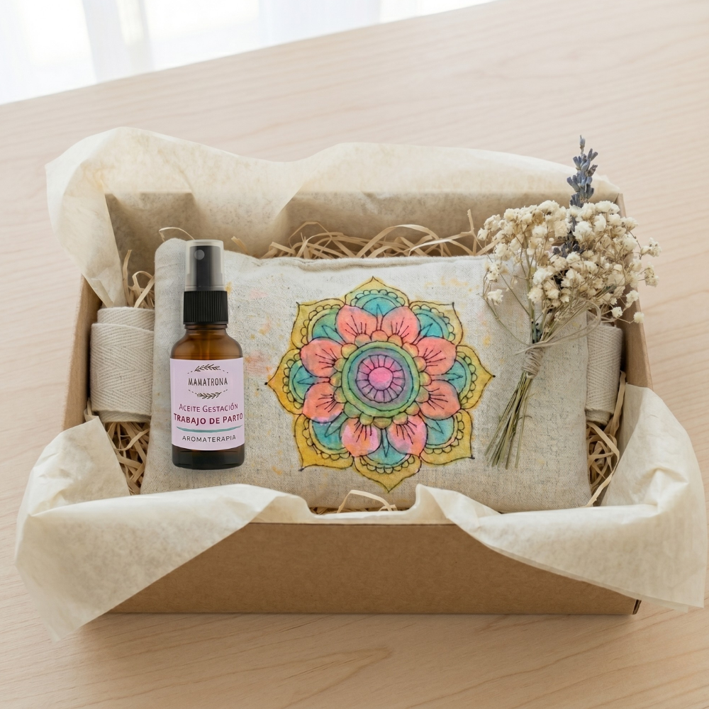 Kit Trabajo de Parto: Guatero y Aromaterapia