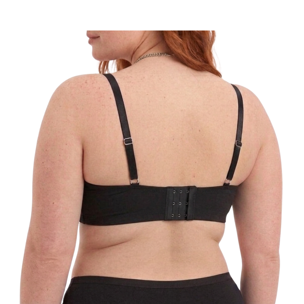 Bralette maternal negro